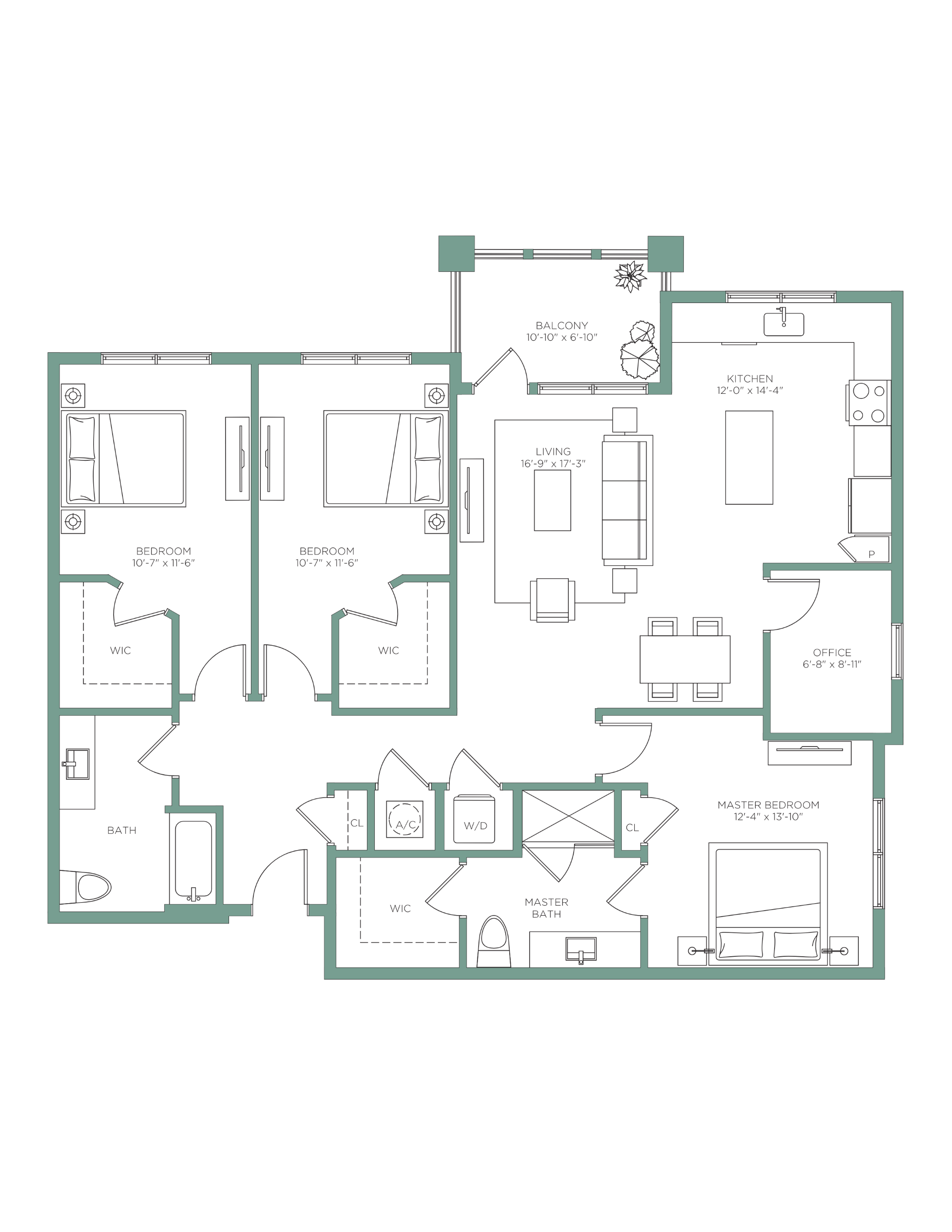 C1 floor plan